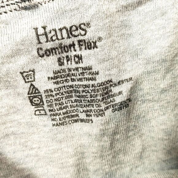 Hanes Men's Comfort Flex Gray Boxer Briefs #J - Picture 3 of 3